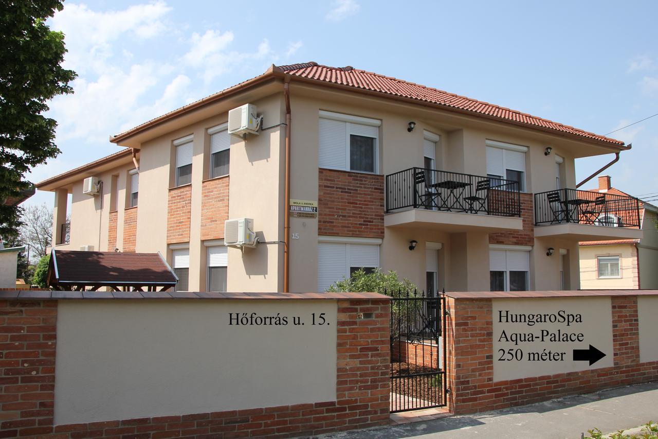 Imola Es Andrea Apartmanhaz 2 Hajdúszoboszló 외부 사진